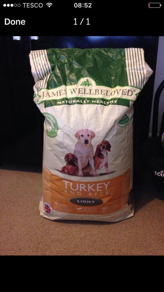 james wellbeloved puppy food tesco